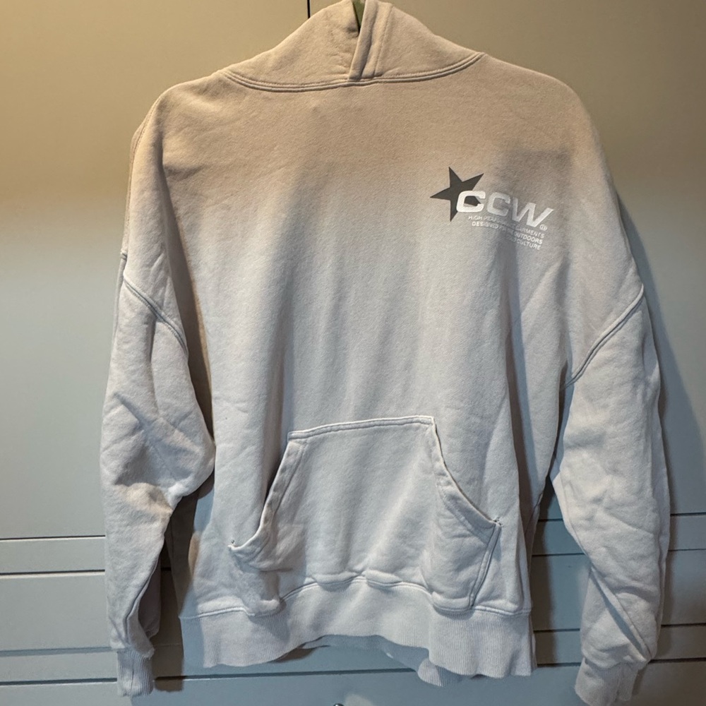 CCW Light Gray Crewneck Sweatshirt with Star Logo